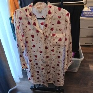 Morgan Taylor Intimates knee length Size Small S nightshade / nightgown